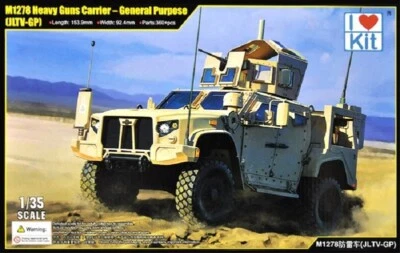 I LOVE KIT M1278 HEAVY GUNS CARRIER GENERAL PURPOSE JLTV-GP  1:35 ILO63536 - Immagine 1 di 4