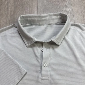 Lululemon EVO Sport Polo Kurzarm Grau Herren Größe Small S Golf Stretch - Bild 1 von 6