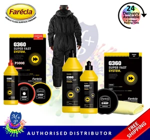 Farecla KT3001 G360 Super Fast Compound Kit & KT3006 G360 Polish Kit & Overall - Picture 1 of 8