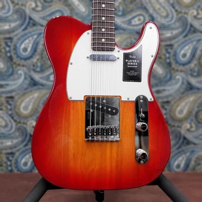 Fender Player II Telecaster Chambered Aged Cherry Burst Electric Guitar - Image 1 of 4