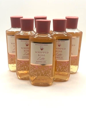 Bath & Body Works Shower Gel Wash Whipped Rose Latte 10oz Each Bundle  - Image 1 of 3