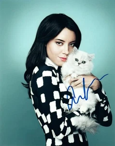 Aubrey Plaza autographed signed 8x10 photo picture and COA - Picture 1 of 1