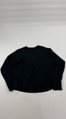 Columbia Shirt Mens Large Black Long Sleeve 100% Cotton Casual Logo - Image 1 of 4