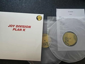 JOY DIVISION RARE CLEAR VINYL AND SLEEVELP - Picture 1 of 2