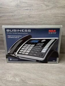Teléfono empresarial RCA Visys 25215 altavoz con cable/identificador de llamadas/sistema de respuesta - Imagen 1 de 7