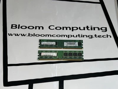 Lenovo 1 GB (2x512 MB) DIMM PC2-5300U DDR2 SDRAM Memory - Image 1 of 2