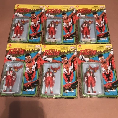 Marvel Legends Colección Retro Halcón - Figura Kenner 3.75" SIN PERFORAR ¡Lote de 6! Foto 1 de 4