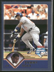 2003 Topps Opening Day Sammy Sosa #50 Chicago Cubs - Picture 1 of 2
