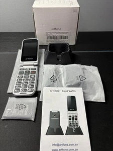 Artfone G3 (4G Volte) Flip Telefon komórkowy - Odblokowany dla seniorów - Szary - Zdjęcie 1 z 5