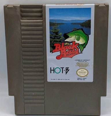 The Black Bass (Nintendo 1989) NES Cart Only, Tested - Image 1 of 4