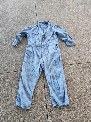 Paul Bunyan Jumpsuit Men's 38 Twill Coverall No Size Tag VTG Sanforized - Image 1 of 4