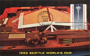 1196 4c SEATTLE WORLD'S FAIR - C.P. Johnstone Postkarte A - Bild 1 von 2