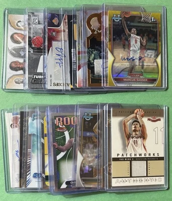 ENORME NBA Basquete 300+ Lote de Cartas Rookie RC Auto Autógrafo Case Hit 1º Ouro + - Imagem 1 de 4