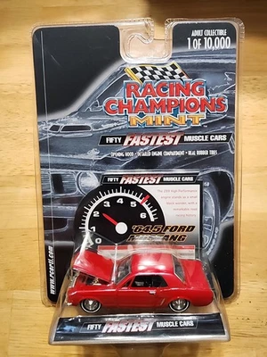 Ford Mustang Hipo (T3) 2001 Racing Champions 50 Fastest Muscle Cars 1964 1/2 Foto 1 de 2