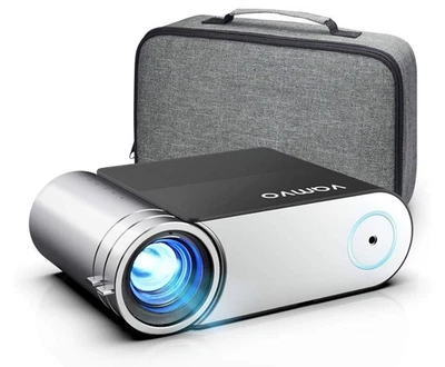 Vamvo Mini Portable Projector – 1080p Full HD, 5500 Lux Brightness - Image 1 of 4