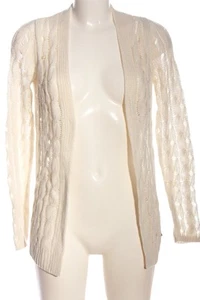 ABERCROMBIE & FITCH Cárdigan de punto Mujeres Talla EU 36 blanco look casual - Imagen 1 de 5
