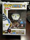 General Franky PR Funko pop #1776 NEW (Pre Release Sticker)