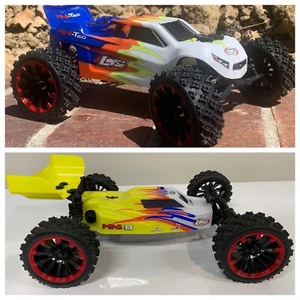 Losi Mini-T 2.0 & Mini-B (6) Wheel Hex Adapters 8mm To 12mm Big Tire Conversion - Picture 1 of 11