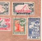 ZANZIBAR 1961 FDC 5s High Value Registered CDS Large Part First Day Cover MA1206