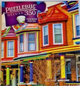 350 Pieces Jigsaw Puzzle Houses Guilford Baltimore MD 20 X 12 Puzzlebug Deluxe - Picture 1 of 3