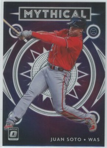 2020 Donruss Optic Mythical #M-13 Juan Soto Nationals