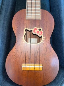 Vox VU-22HK-MH Hello Kitty Soprano Ukulele with Case Used from Japan - Picture 1 of 14