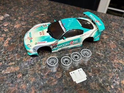 Kyosho Mini-Z Auto Scale Collection Body ASC Woodone Tom's Supra 2004 MZX303W4 - Image 1 of 4