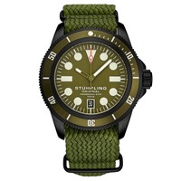Stuhrling Unisex 20 Atm Impermeabile Subacqueo Orologio Cinturino Nylon Molto