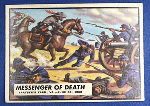1962 Topps Civil War News - #26 "Messenger of Death" - Excellent++