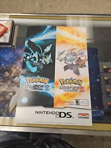 Pokémon Pokémon Black 2 White 2 B2 Poster / Window Poster RARE - Picture 1 of 5