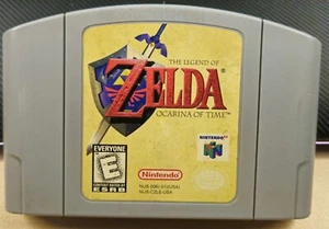 Legend of Zelda-Ocarina of Tim - Nintendo 64 (N64) SOLO CARRELLO - Foto 1 di 3