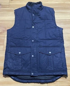 The Men’s Store Bloomingdale’s Men’s  Puffer Vest Size M, Navy Color - Picture 1 of 6