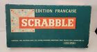 Scrabble French Board Game 1960S Spear Wood Tiles