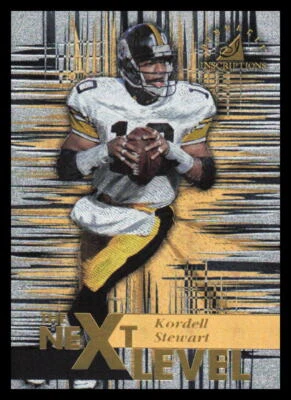 1997 Pinnacle Inscriptions  #37 Kordell Stewart  Pittsburgh Steelers - Image 1 of 2