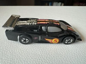 Hot Wheels GT Racer 1988 vintage #5 negro - Imagen 1 de 7