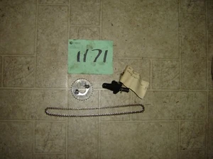 1983 SUZUKI SP100 SP 100 CAM CHAIN, CHAIN SPROCKET AND ADJUSTER OEM - Picture 1 of 1