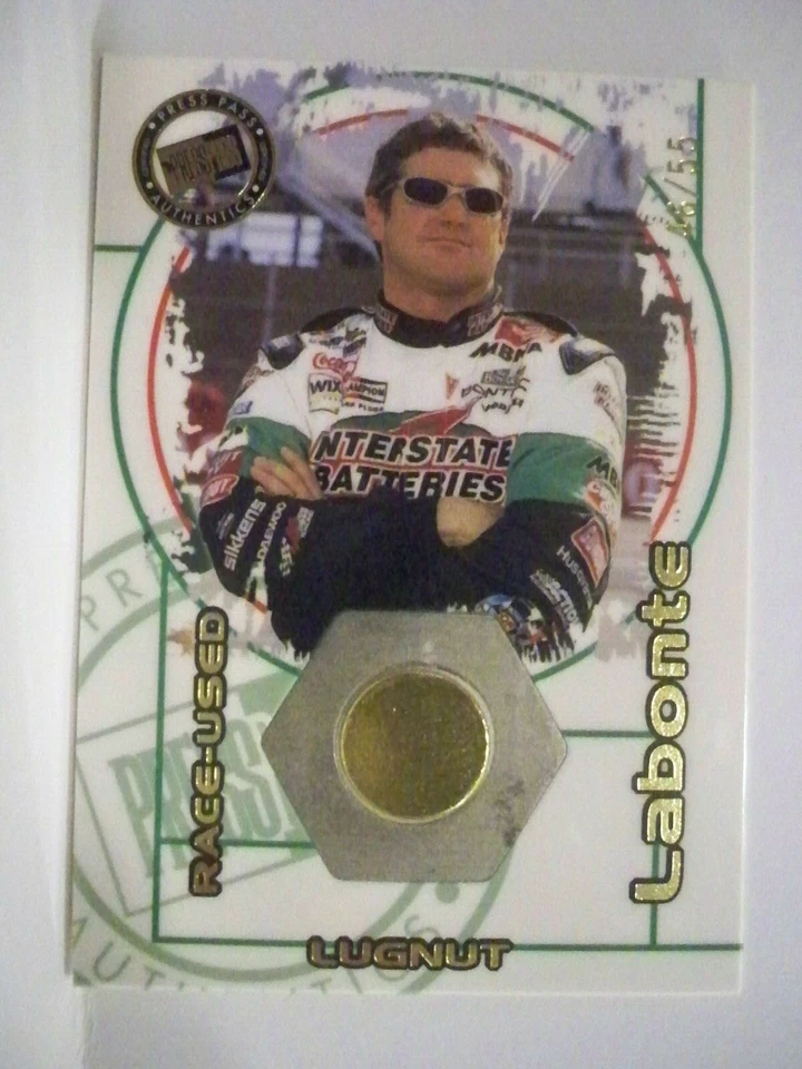 Bobby Labonte 2000 Press Pass Optima Lugnut Driver - Image 1 of 1