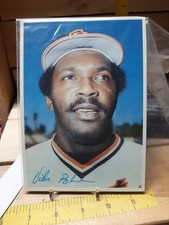 1980 Topps Superstar Photos Gray Backs 5X7 Vida Blue #59 San Francisco Giants