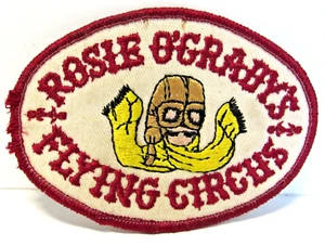 ORIGINAL ROSIE O'GRADY'S FLYING CIRCUS PATCH 4" x 2 1/2" #K - Picture 1 of 7
