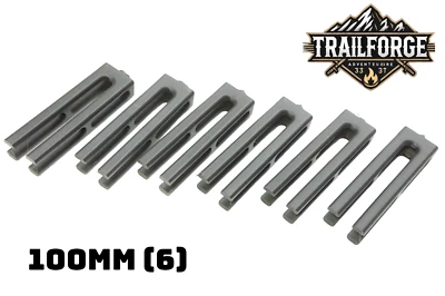 Trailforge 1/18 Scale RC Crawler Course Add-On Modules: 6x Post Risers 100mm 4" - Image 1 of 4