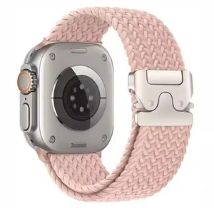 Apple Watch pleciony pasek 38/40/41/42mm jasnoróżowy - Zdjęcie 1 z 6