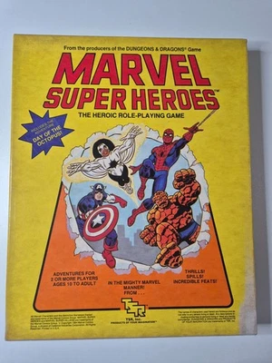 Marvel Super Heroes box set, TSR, GC, counters unpunched - Image 1 of 4