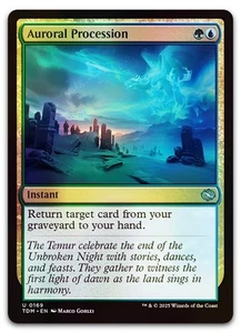 Auroral Procession #169 (Foil) (NM) Tarkir Dragonstorm TDM Magic MTG - Picture 1 of 2