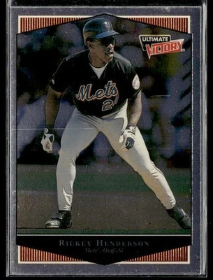 1999 Upper Deck Ultimate Victory #69 Rickey Henderson - Image 1 of 2