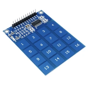 Arduino TTP229 16 Channel Digital Capacitive Switch Touch Sensor Module - Picture 1 of 8
