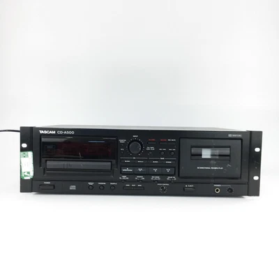 Tascam CD-A500 Kassettenrecorder CD Player - 3HE Rackmount - LESEN - Bild 1 von 4