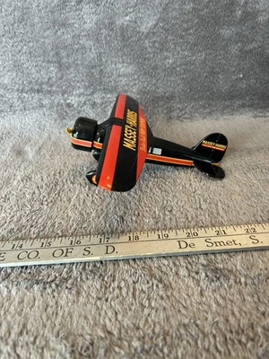 1929 Diecast Travel Air Model R Airplane Collector Bank  #40030 Massey Harris - Image 1 of 4