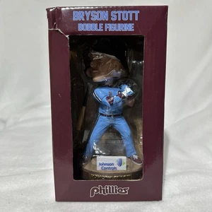 Bryson Stott Bobblehead Philadelphia Phillies 2024  Blue Jersey New - Picture 1 of 6