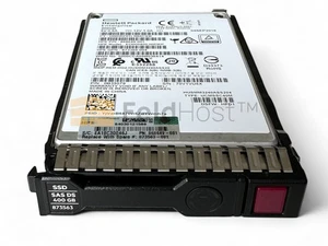 HPE 873352-B21 - HPE 400GB SAS 12G Write Intensive SFF SC SSD for G8-G10 Servers - Picture 1 of 2