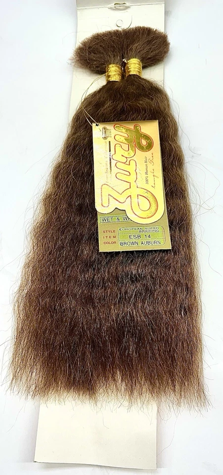 Zury Euro Superwave 💯HH 14" #marrón castaño rojizo Foto 1 de 1